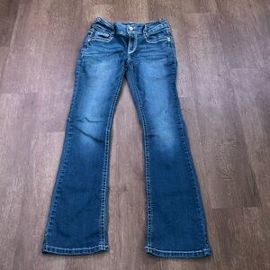 Woman’s jeans. Gently worn. Size 3 stretchy